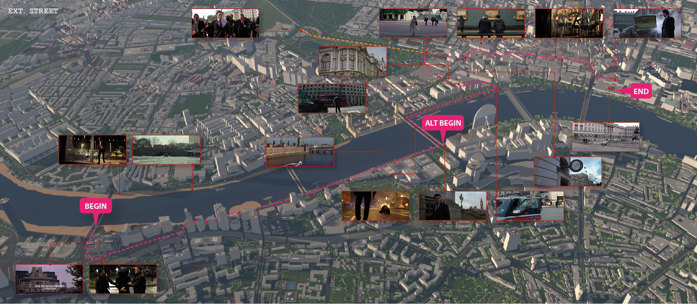 Victoria (2015) in Berlin map